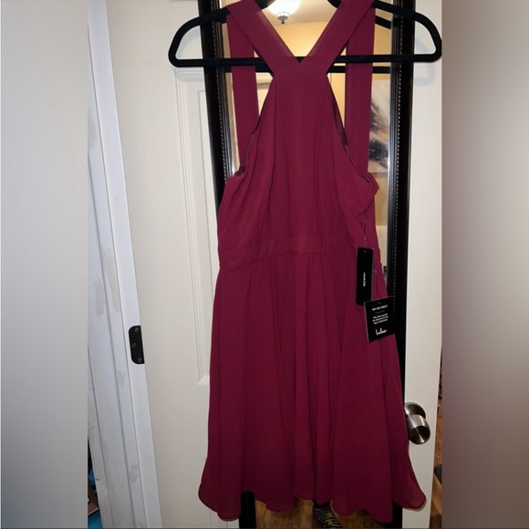 Burgundy LuLu’s dress New with Tags! - Picture 3 of 5